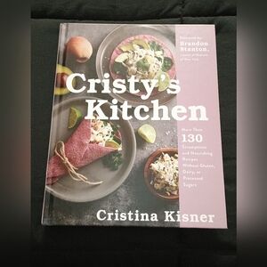 Cristy's Kitchen Cookbook by Cristina Kisner - Pink Cover